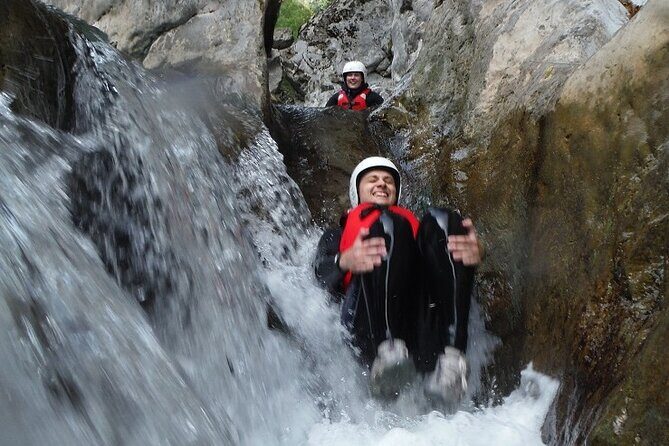 3-Hour Guided Canyoning in the Cocciglia Gorges - Inside the canyon: pools, slides, and rock-wall moves