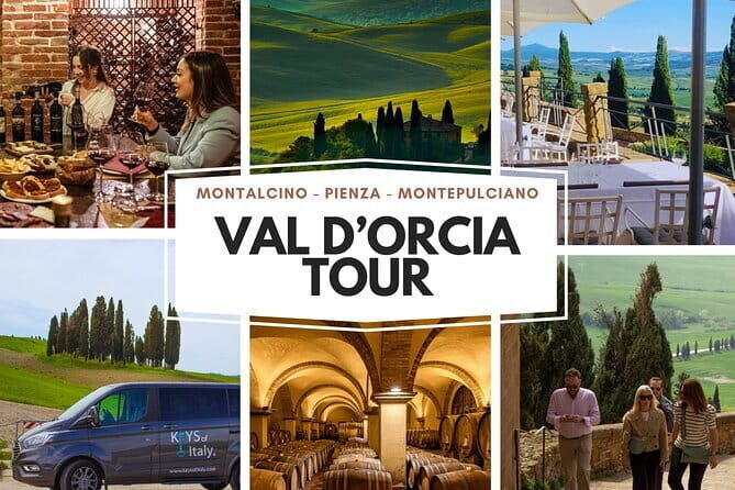 Best of Tuscany: Full Day Private Tour to Val D'Orcia - Winery visit and lunch: tastings are included, but your wallet still matters