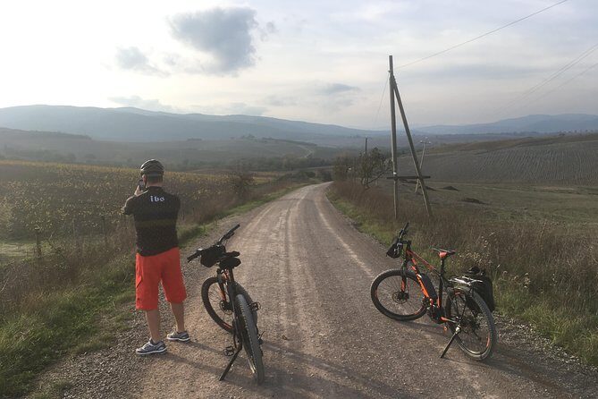 Brunello E-Bike Tour - Wine Tasting at Sant’Antimo: Three Wines, Plus a Real Food Break