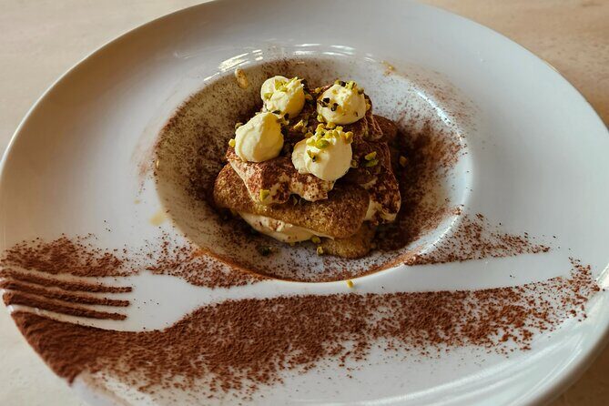 Chianti - Pizza and Tiramisu Course for Only Small Groups - Making tiramisù: assembling eggs, mascarpone, coffee, and Pavesini
