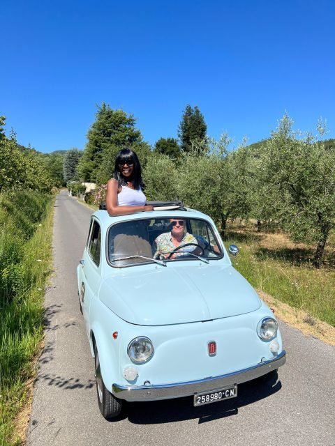 Fiat 500: Self-Tour in the Tuscan countryside - The return to Lucca: breezy roads and sunset-time driving