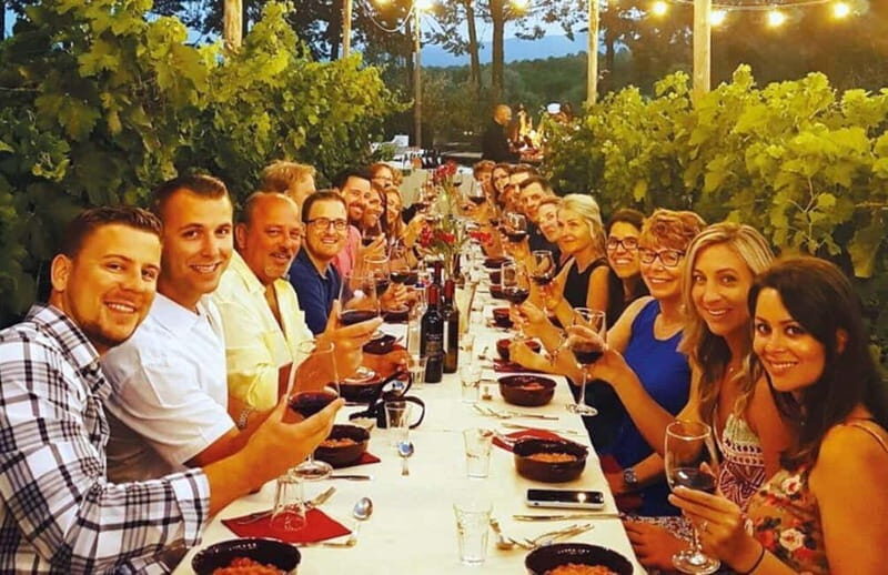 Florence: Chianti Vineyards Tour with Wine Tasting & Dinner - Dinner in the Vineyard at Candle and Torch Light