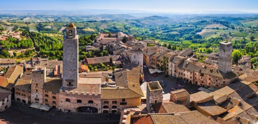 Florence: Pisa, Siena, S. Gimignano, Chianti Wine & Lunch - Chianti Hills pass-by: enjoy the view, don’t expect extra stops
