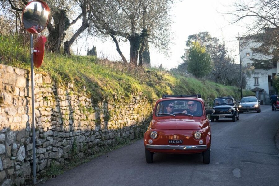 Florence: Private Vintage Fiat500 Countryside & Winery Lunch - The Scenic Photo Stops: Views Over Florence, Plus Real Time to Shoot