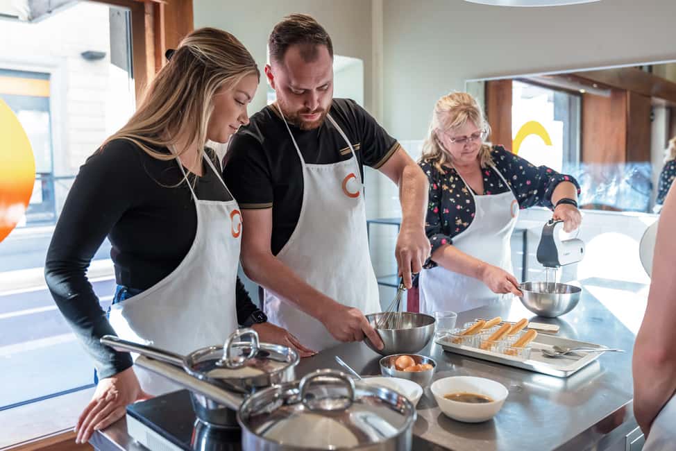 Florence: Tuscan Cooking Course with Dinner - The kitchen school vibe: stations, tools, and a chef who actually teaches