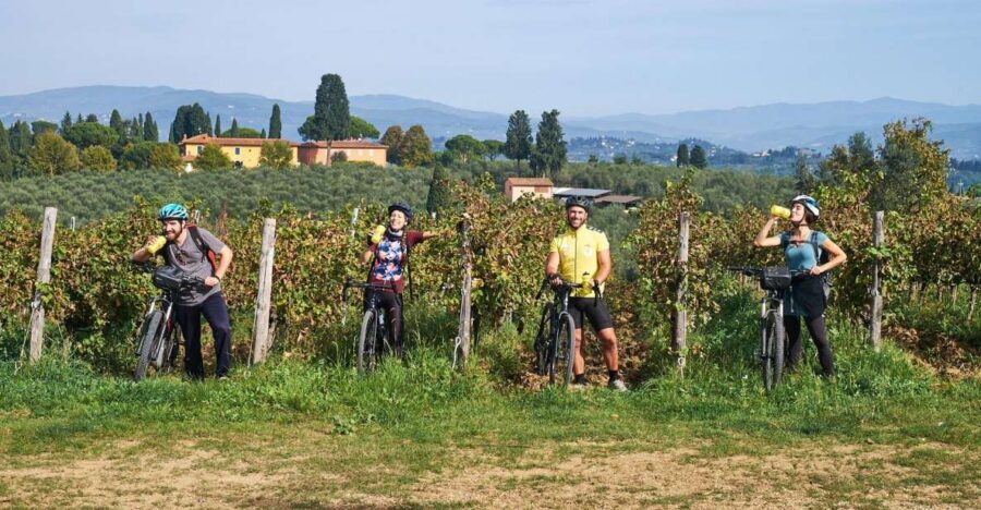 Florence: Tuscany Countryside Guided E-Bike Tour with Lunch - The family-owned Chianti farm lunch: olive oil, wine, and real Tuscan comfort