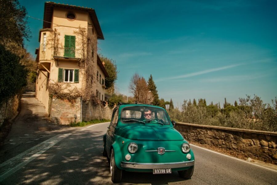 Florence Wine Tasting and Tuscan Lunch in a Vintage Fiat 500 - Where you meet and how to get there without stress