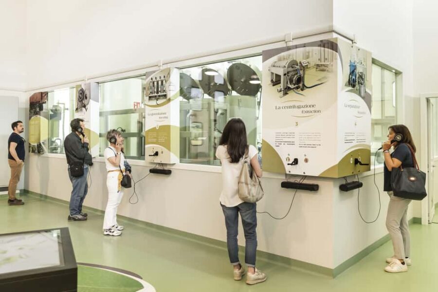 Frantoio di San Gimignano: oil mill tour and tasting - The shop: oil, food, and cosmetics built around the same product