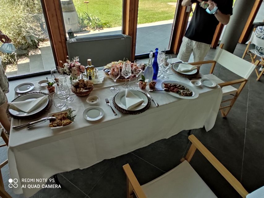 From Civitavecchia: Tuscany-Latium Wine Tour with Tastings - How much wine you get (and how food supports the tasting)