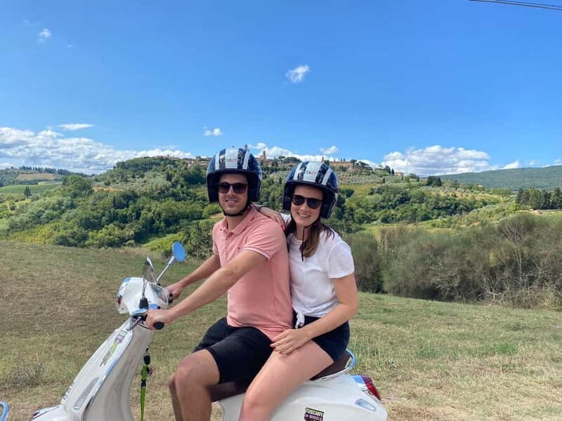 from Florence: All inclusive Tuscany Vespa Tour in Chianti - Winery lunch and tastings: what you actually get at the table