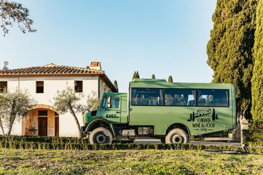 From Florence: Chianti Wine and Food Tasting Safari - Stop 1: A historic aristocratic winery, tunnels, and the olive mill