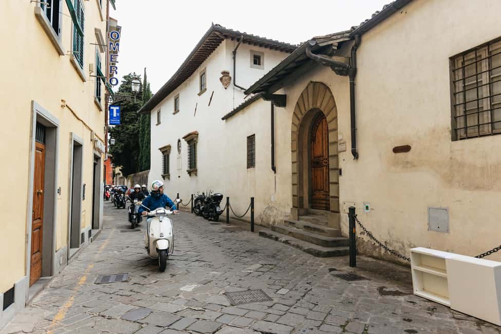 From Florence: Tuscan Countryside Vespa Tour with Tastings - Two-Up Riding: Taking Turns Without Losing the Fun