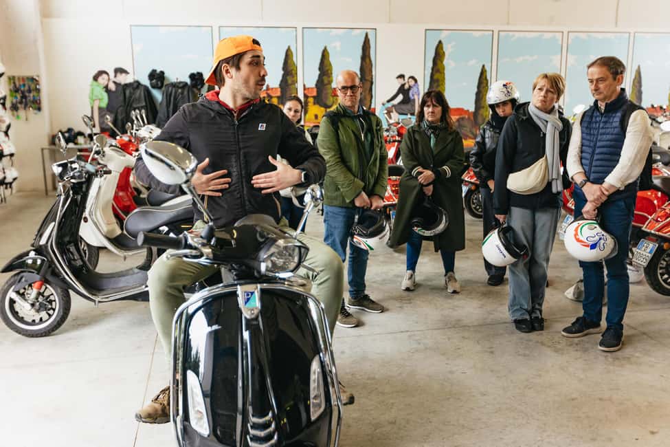 From Florence: Tuscan Countryside Vespa Tour with Tastings - The Tasting Break: Pasta, Prosciutto, Cheese, and Chianti on a Terrace