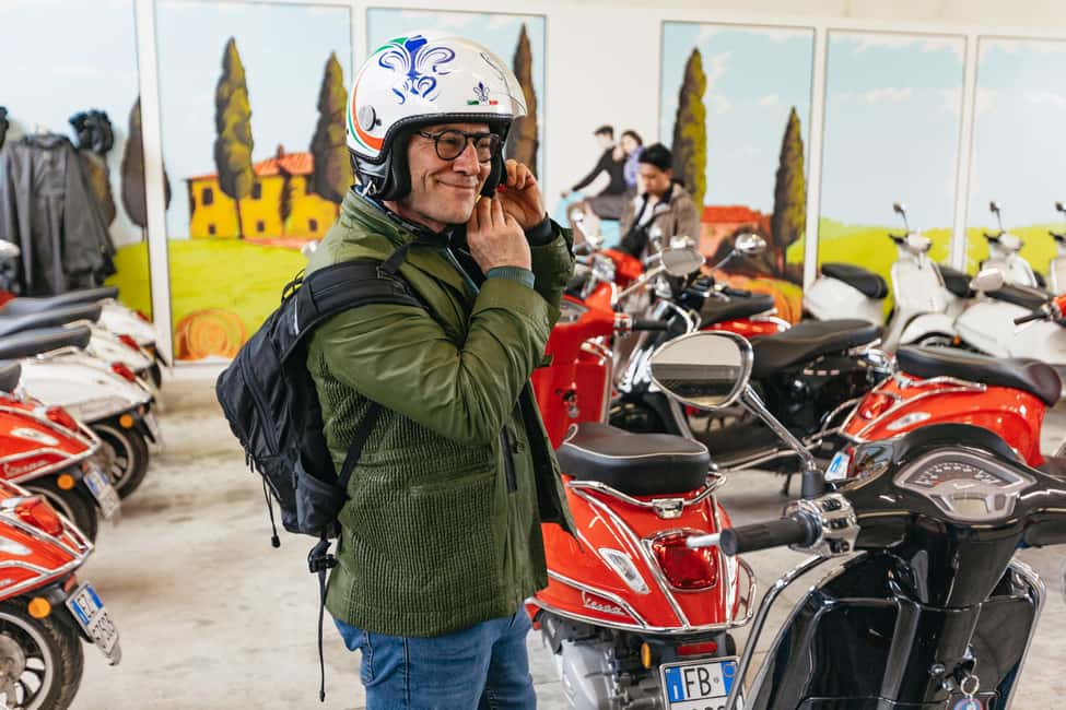 From Florence: Tuscan Countryside Vespa Tour with Tastings - The Guides: Chris, Leo, Ado, Gabriel, and the Rest of the Crew
