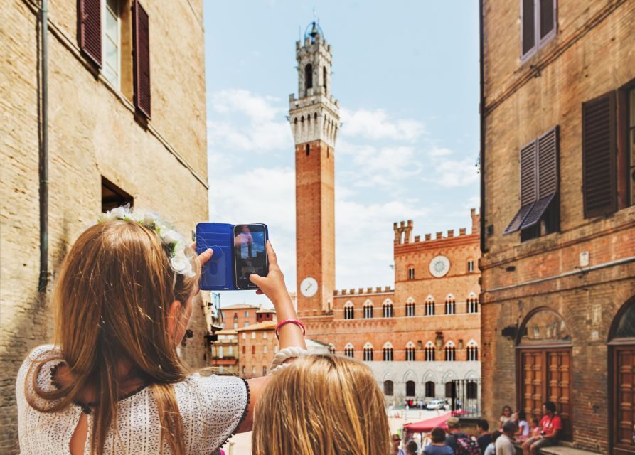 From Florence: Tuscany, Siena, San Gimignano & Winery Lunch - Siena on your terms: Piazza del Campo and the cathedral rules