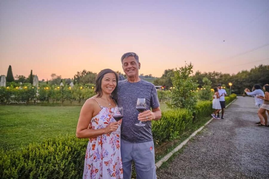 From Florence: Wine Tasting and Dinner in Chianti Vineyards - From Piazzale Montelungo to the Chianti Countryside