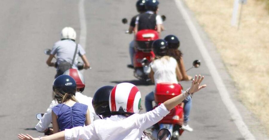 From San Gimignano: Vespa Tour in Chianti - The Vespa ride itself: automatic, iconic, and very real