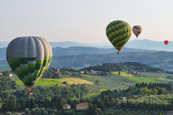Hot Air Balloon ride in the Chianti Valley Tuscany - Price and value: what $368.86 buys you