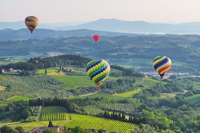 Hot Air Balloon ride in the Chianti Valley Tuscany - The 1-hour balloon flight: altitude, views, and the quiet moments