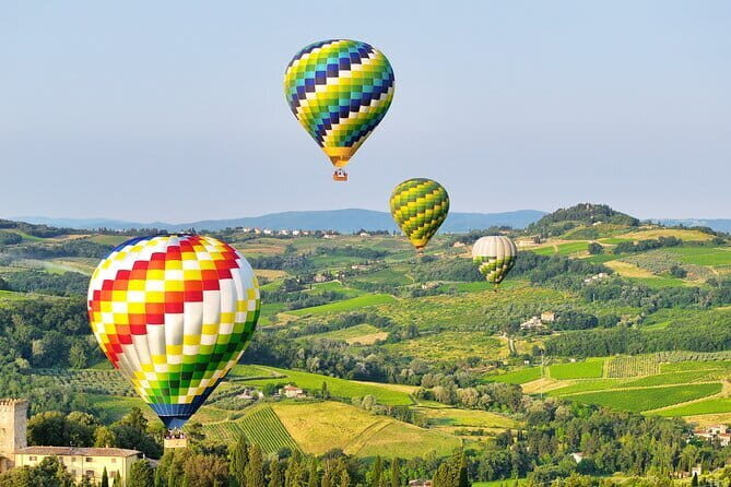 Hot Air Balloon ride in Tuscany countryside from Chianti - Price and value: $325.45 is a splurge, so make it count