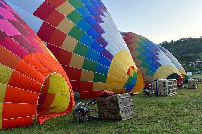 Hot Air Balloon ride in Tuscany countryside from Chianti - Bargino meeting point: the part that can make or break your morning
