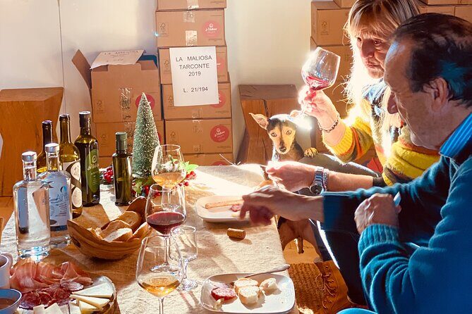 La Maliosa Farm Experience & Wine Tasting - Natural wine and organic EVO oil tastings, paired with real food