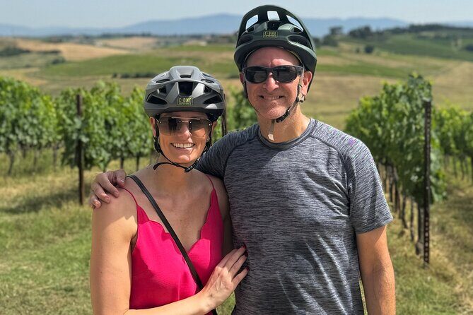 MONTALCINO Private E-Bike & Brunello Winery Experience - The Colsereno winery finale: Rosso and Brunello, plus lunch
