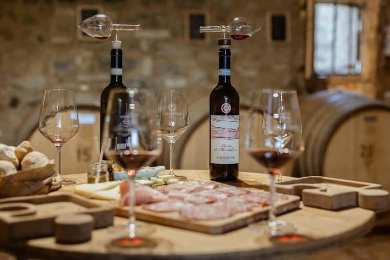 MONTALCINO : Wine Tasting with Tuscan Cold Cuts and Cheese - The Guided Tastings: Brunello and Rosso di Montalcino, Plus One More
