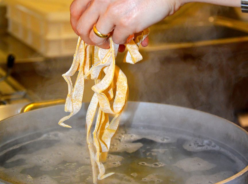 Montepulciano: Tuscan Cooking Class Traditional Pasta Menu - Entering a Tuscan Home Kitchen with Giacomo and Cristiano
