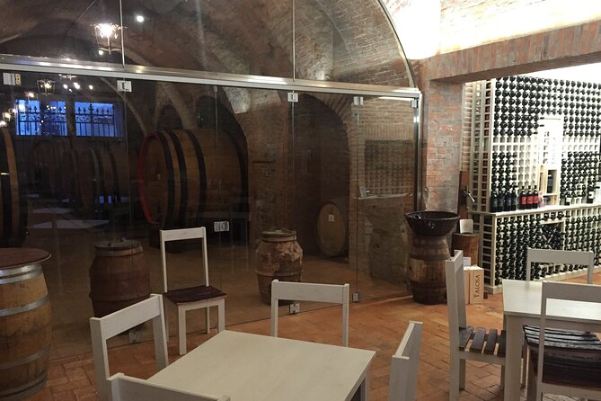Montepulciano: Wine Tasting & Lunch in a typical winery - Underground Montepulciano cellar: the tour that sets the mood