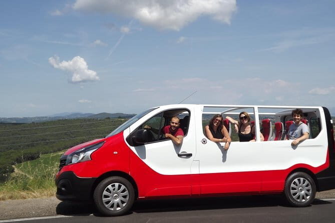 Open Top Van!! Half Day in Chianti with Wine Tasting - Stop 1 at Fattoria di Luiano: Chianti Classico tasting with buy-or-ship options