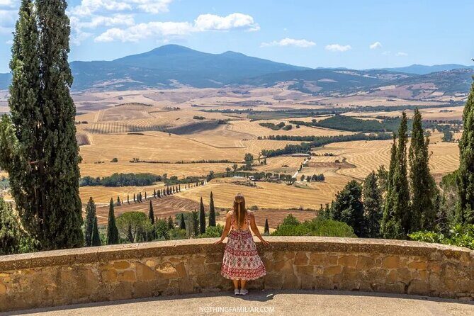 Pienza and Montepulciano by Tuscan Hills from Rome Private Tour - Montepulciano in about two hours: Piazza Grande, Duomo frescoes, and Vino Nobile