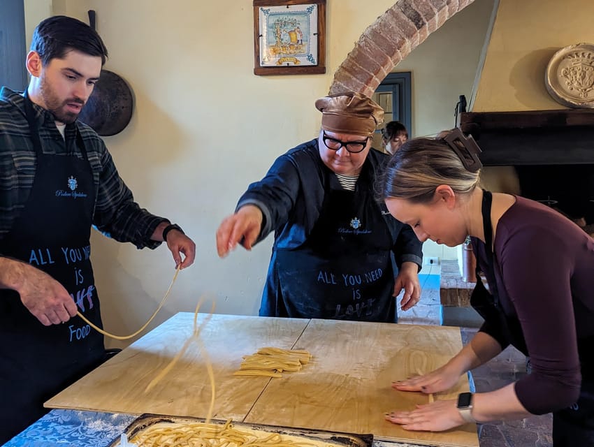 Pienza: Tuscan Cooking Class of Homemade Pastas and Cantucci - Price and value: what $164.26 buys in real life