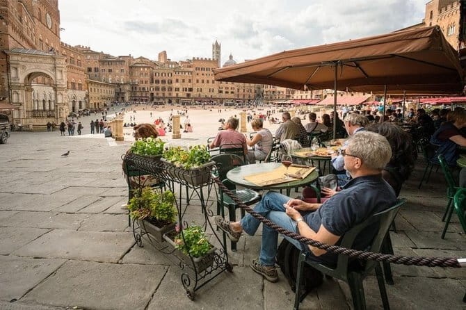 Private Day Trip Tuscany Landscape and Wine Tasting from Florence - Siena’s Piazza del Campo and the medieval districts
