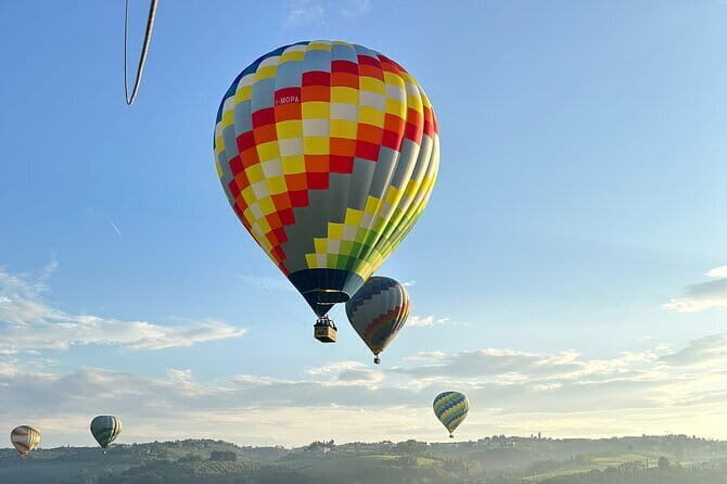 Private Tour: Tuscany Hot Air Balloon Flight from Firenze - The Wind Dictates the Experience (In a Good Way)
