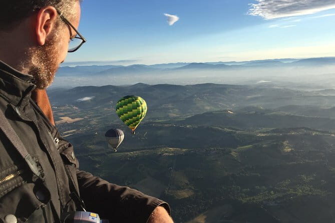 Private Tour: Tuscany Hot Air Balloon Flight from Firenze - The Main Event: A One-Hour Balloon Ride Over Tuscan Hills