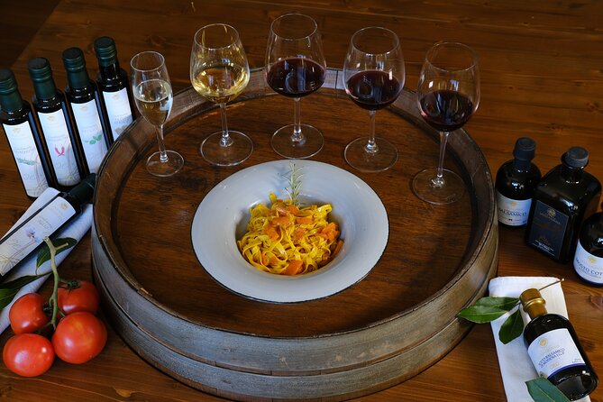 Private Wine & Evo Oil Tasting with Saffron Meal - Two phases at the same estate: farm intro and country-house lunch