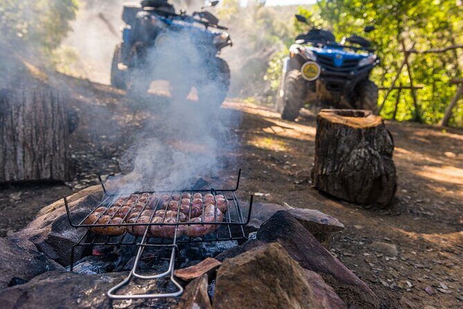 Quad excursion in the Maremma with barbecue in the woods - The route: from Castello di Scarlino to the Scarlino nature reserve