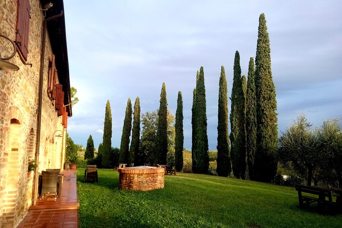 "Ramble Through The Rolling Hills Of Chianti" with lunch & Wine Tastings - Podere La Marronaia (Le Colonne): biodynamic farm lunch and tastings with food