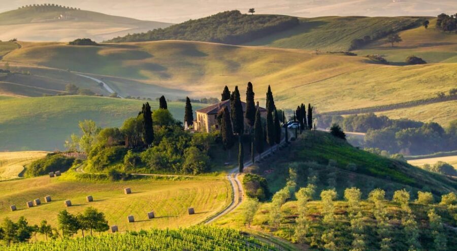ROMANTIC WINE TOUR FOR 2 - Wine Tour in Chianti (Tuscany) - Michelangelo Square View Stop for Florence Photos