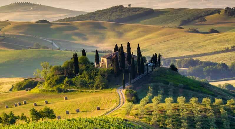 ROMANTIC WINE TOUR FOR 2 - Wine Tour in Chianti (Tuscany) - Route at a Glance: Florence to Chianti to San Gimignano