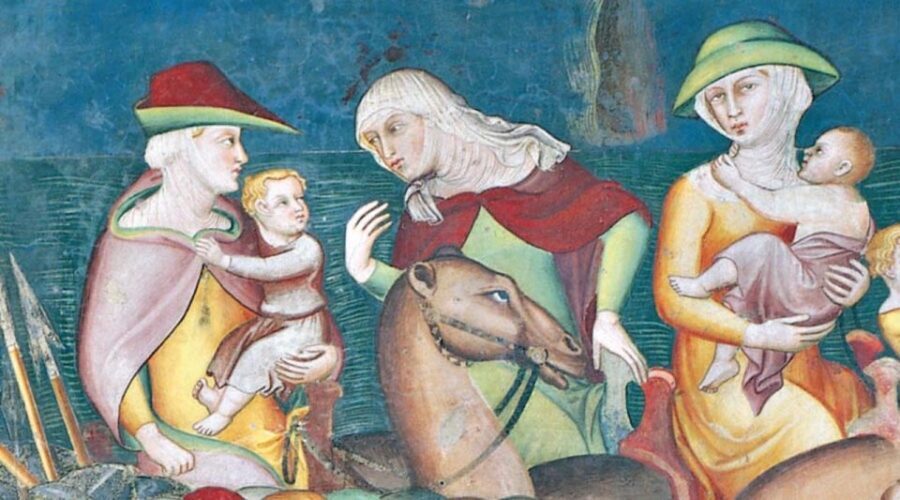 San Gimignano Cathedral & Museum of Sacred Art Entry Ticket - Fresco roadmap: New Testament on the right wall