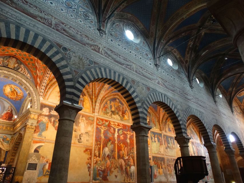 San Gimignano private guide: Manhattan of the Middle Ages - Santa Maria Assunta frescoes: where the tour becomes memorable
