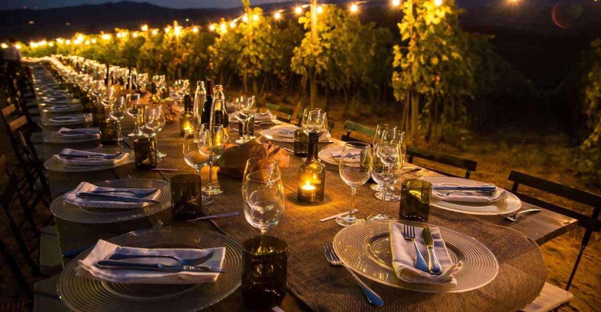 San Gimignano: Romantic Vineyard Dinner - Chianti-Style Wine Tasting With Extra Virgin Olive Oil