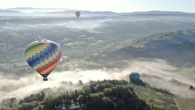 Siena: Balloon Flight Over Tuscany with a Glass of Wine - How High You’ll Fly (500 to 3,000 Feet) and What You’ll See