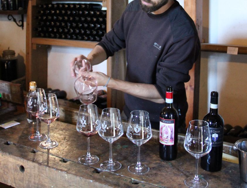 Siena: Tuscan Classics Wine Tasting Class with Aperitivo - The flight of six wines: what you’re really tasting