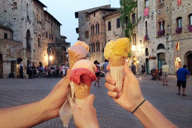 Small group San Gimignano, Tuscany & Pisa from Florence - White-wine gelato stop: when it’s worth paying extra