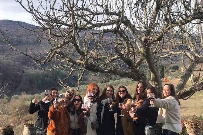 Small Group Wine Tasting in Tuscany with Vineyard Visit - Fattoria San Pancrazio: vineyard views first, wine made on-site