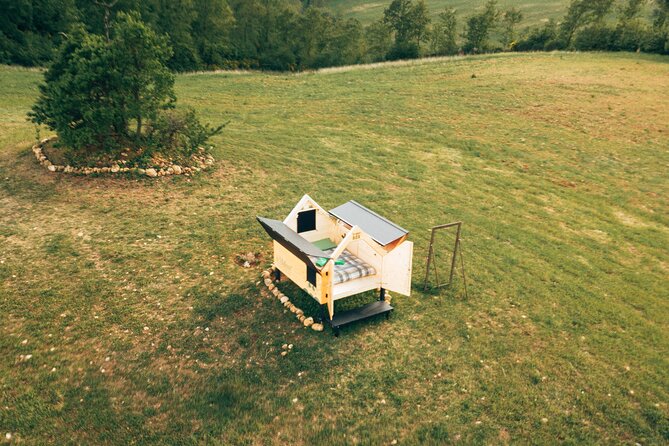 Stellar PicNic: Delight at sunset in the Tuscan countryside - The StarsBOX micro-cabin: tatami comfort with an open roof