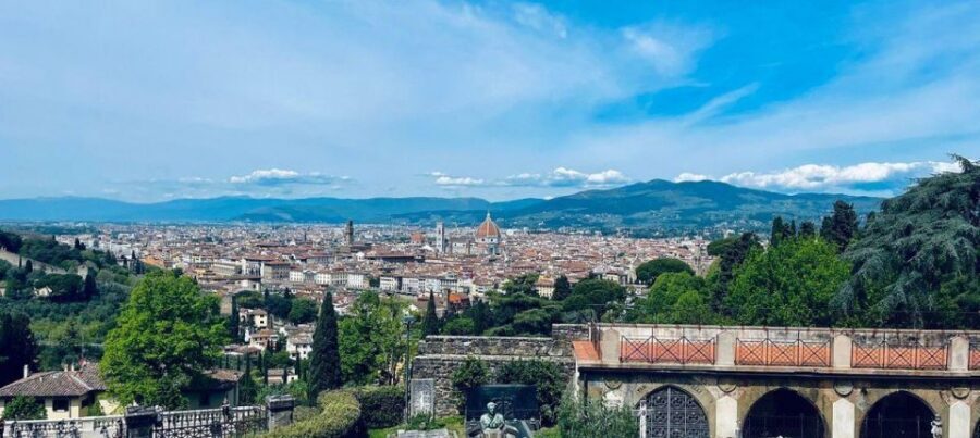 Sunset E-bike Tour of Tuscan & Florentine Hills with tasting - The Downhill Return via Porta Romana and a Gelato Finish